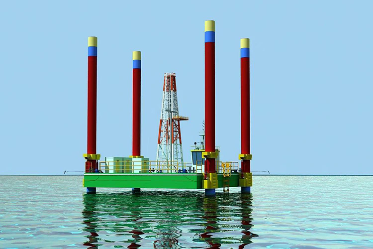 Hvordan forbedrer en Sectional Jack Up Pram effektiviteten til offshore konstruktion?