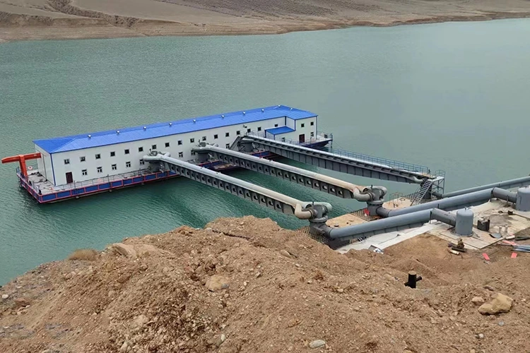 Vand med kompleks terrænpumpestation